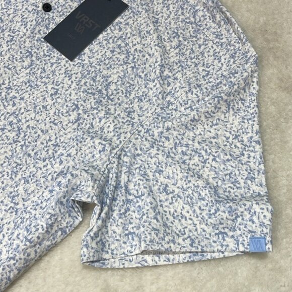 VRST Men's Gravel Pattern Print Golf Polo - Picture 8 of 11